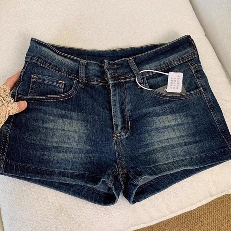 Women's denim shorts